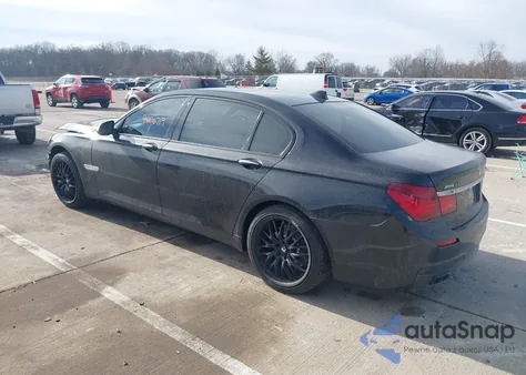 2013 BMW 740Li xDrive from USA, damaged, VIN WBAYF4C51DD127318